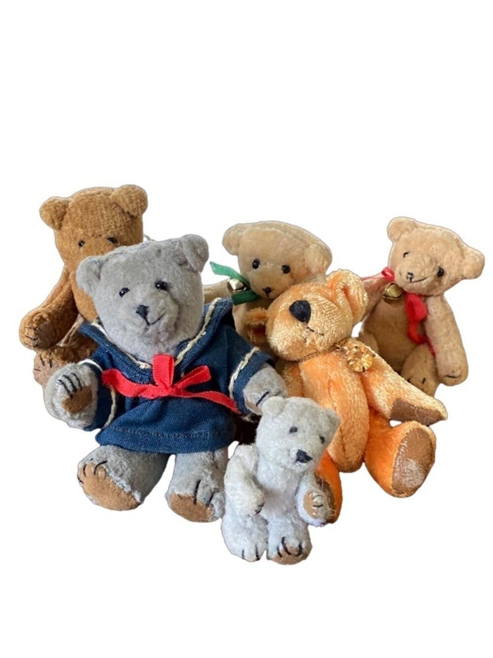Vintage Alice McLeod Bear Minimum Artisan Miniature Teddy Bears Jointed Hand OS